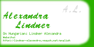 alexandra lindner business card